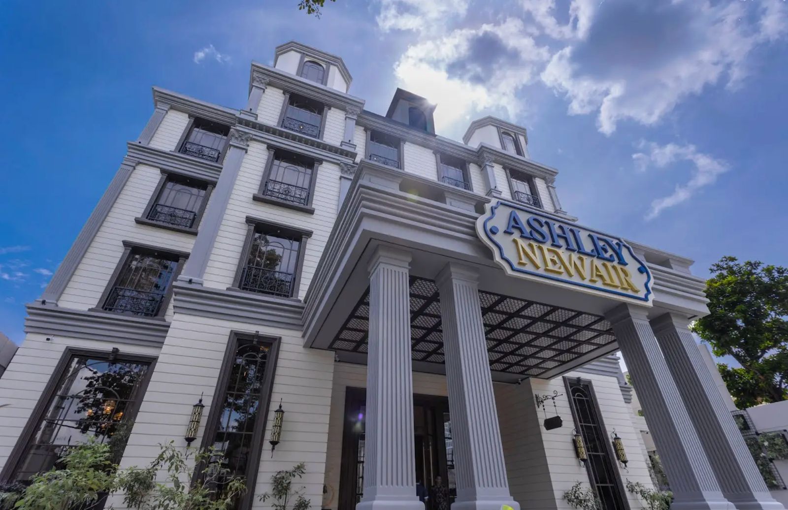 Ashley NewAir Menteng logo on the hotel facade