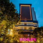 The modern facade of an Ashley Hotel