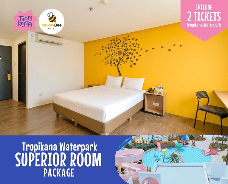 Yellow Bee Hotel Tropikana Superior Double Package