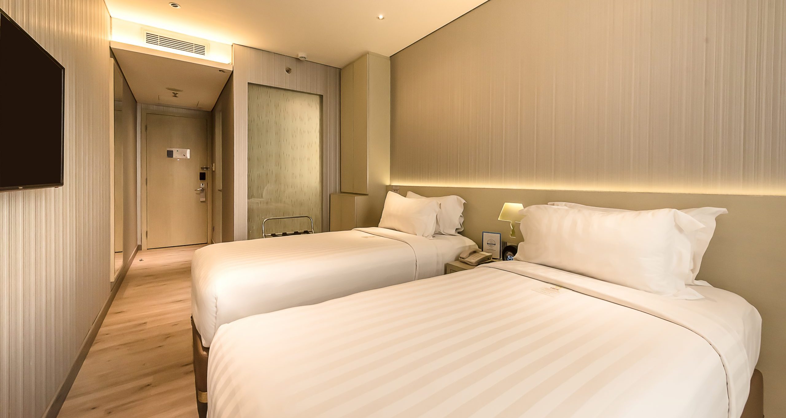 Superior twin room at Ashley Wahid Hasyim hotel