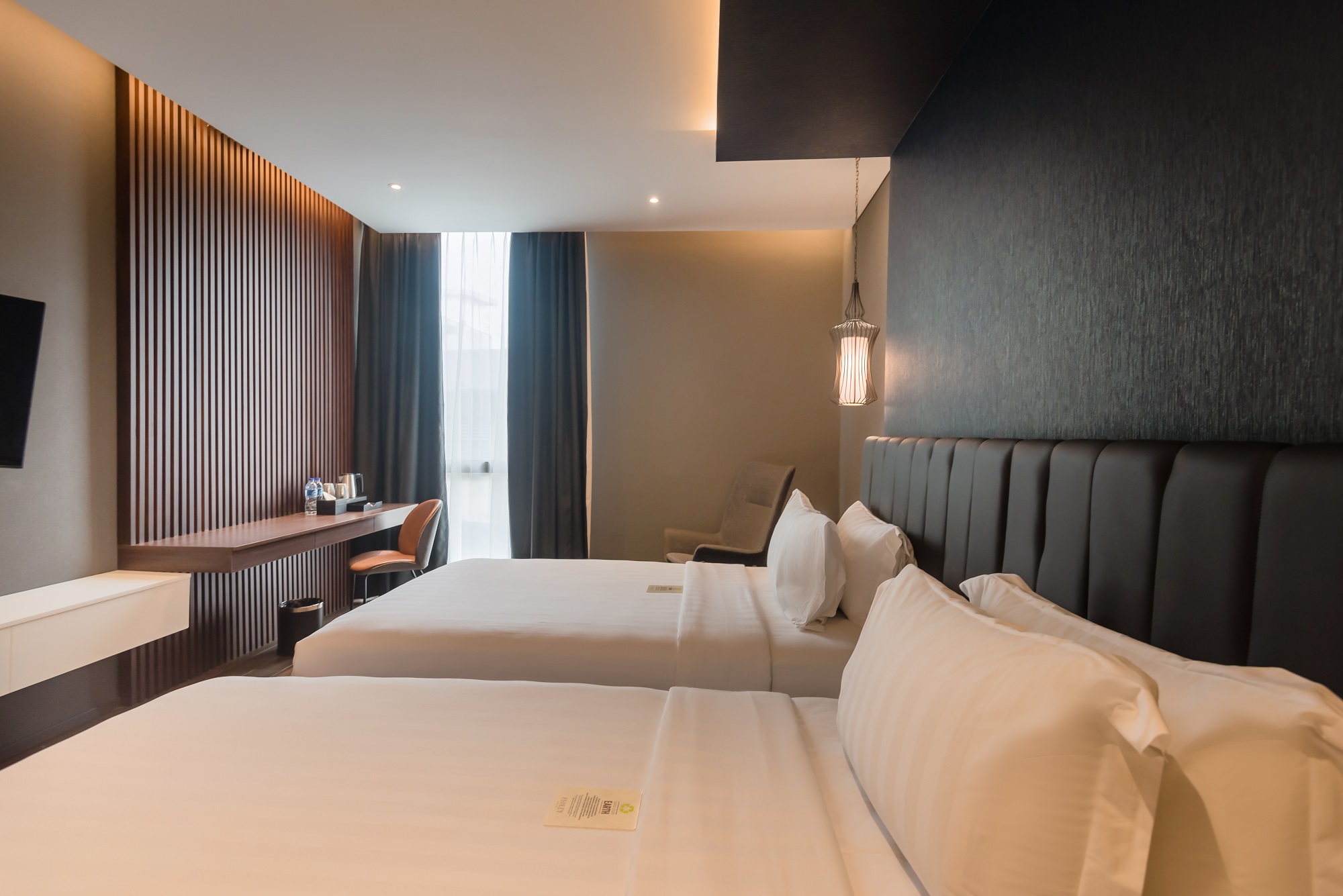 Superior twin room at Ashley Hotel Group