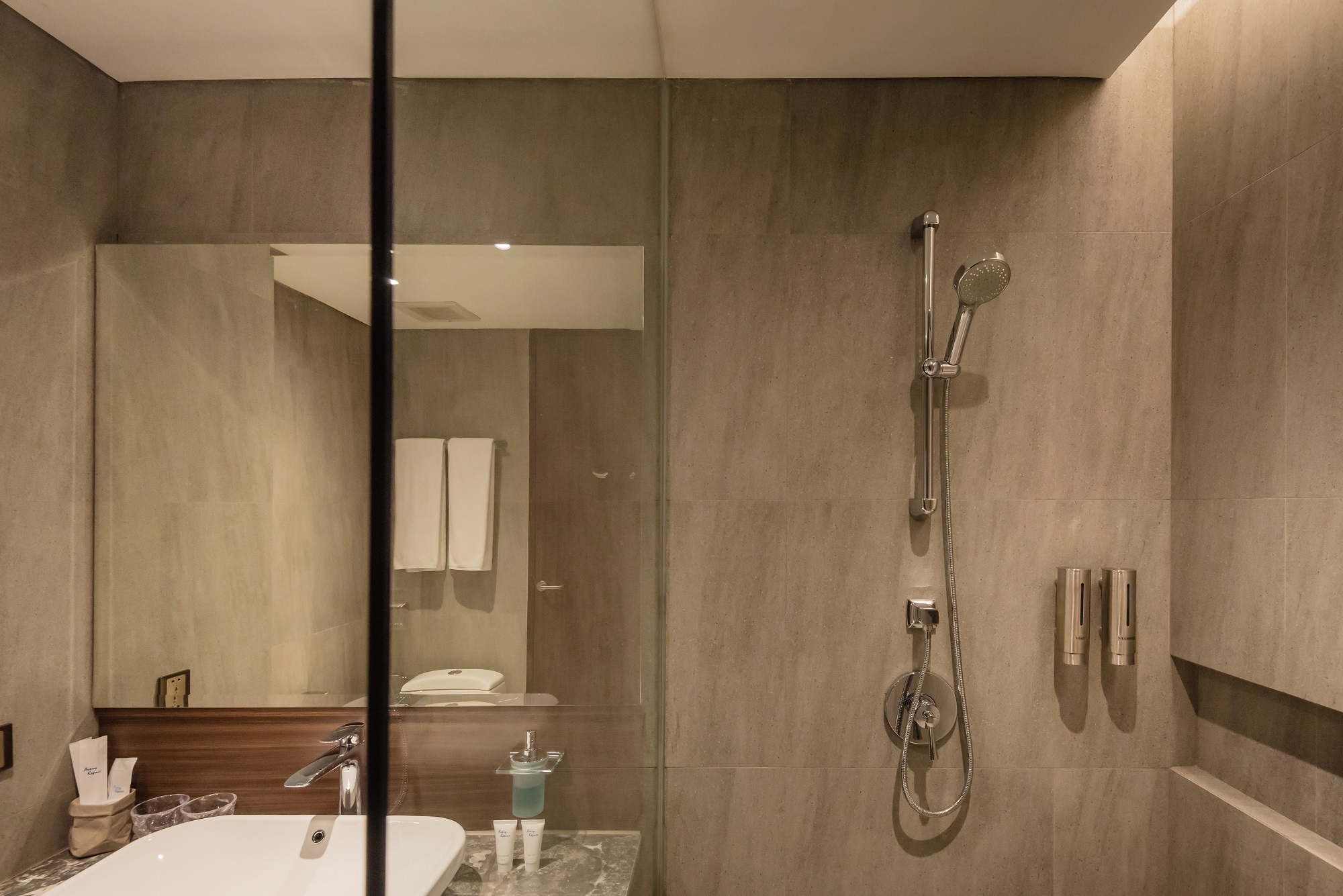 Modern superior double room at Ashley Hotel Group