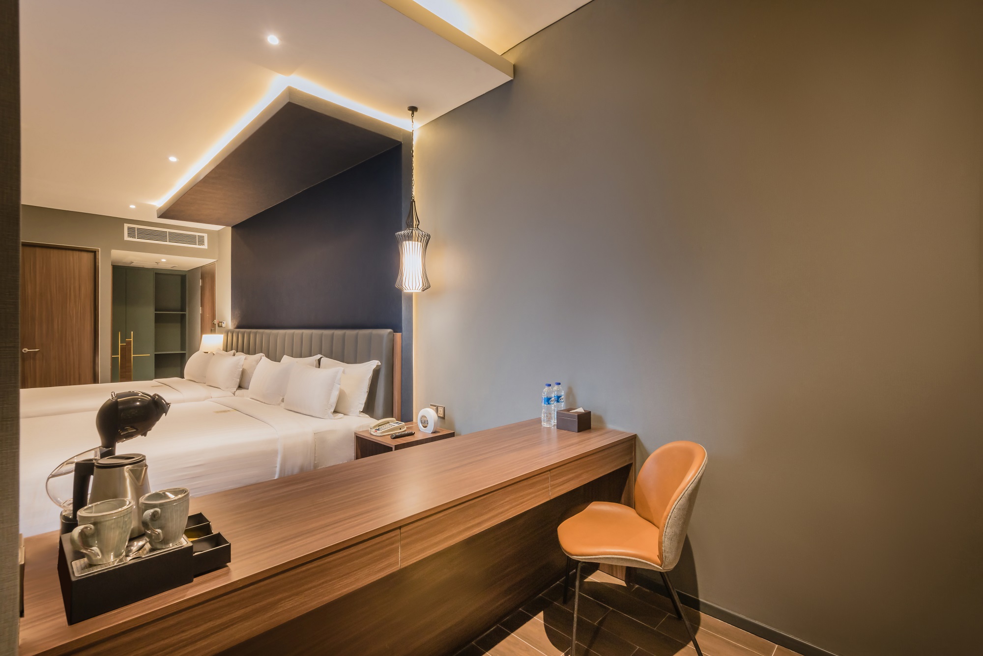 Ashley Hotel Group executive twin room with city view