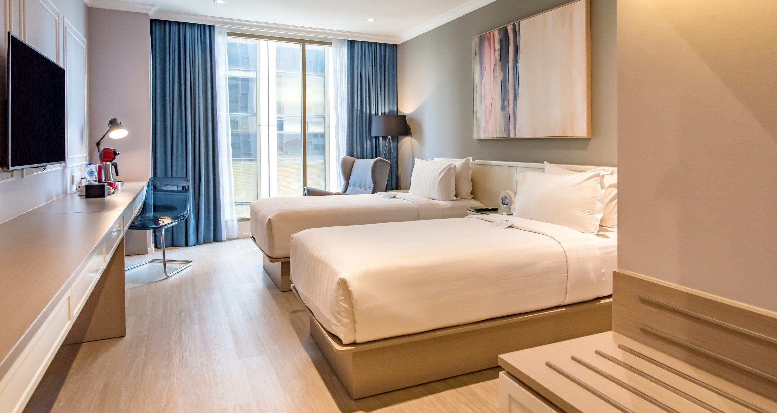 Grand Executive Twin room at Ashley Sabang hotel