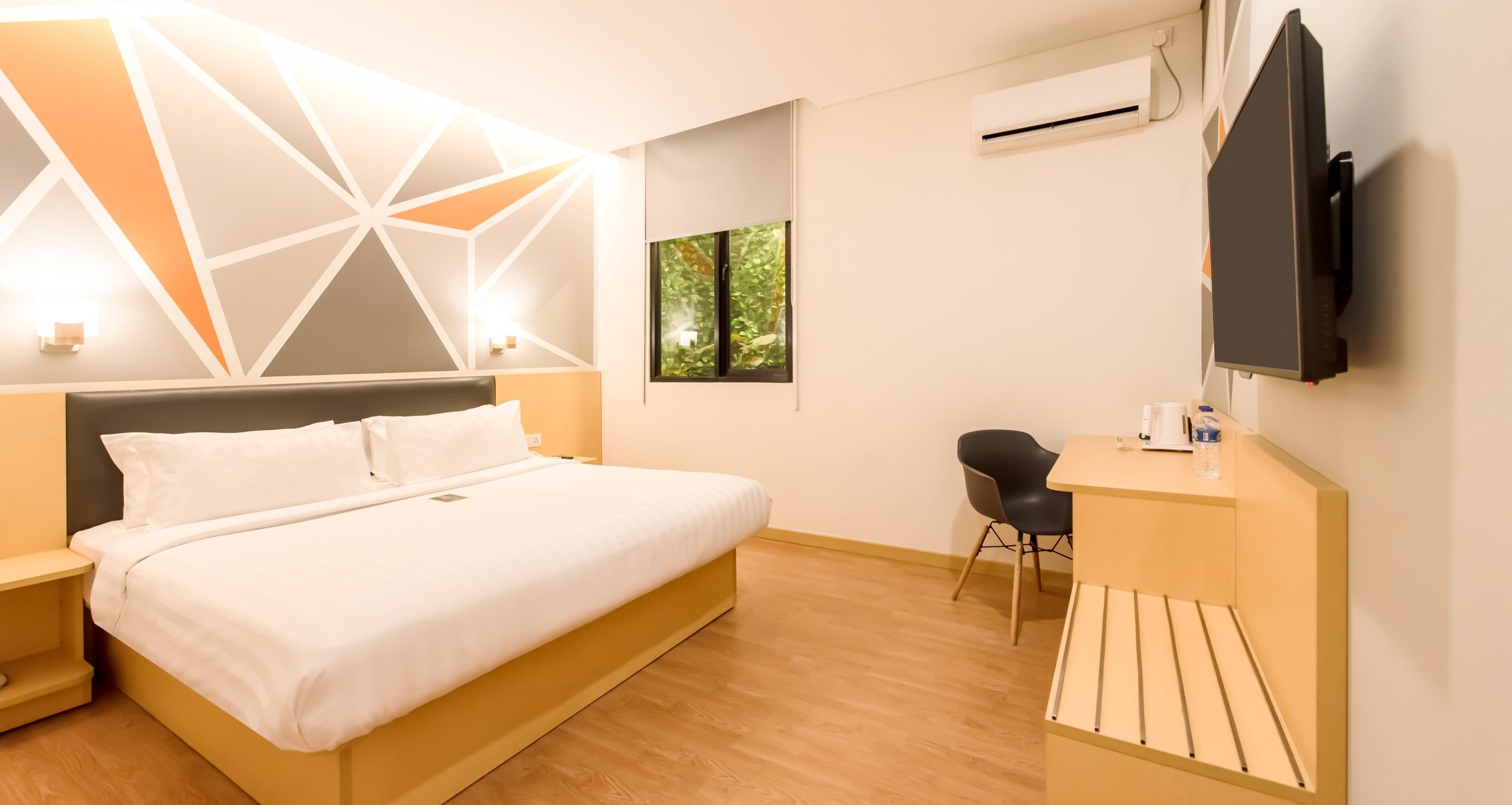 Superior Twin room at Juno Jatinegara hotel