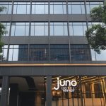Exterior of the Juno Tanah Abang hotel building
