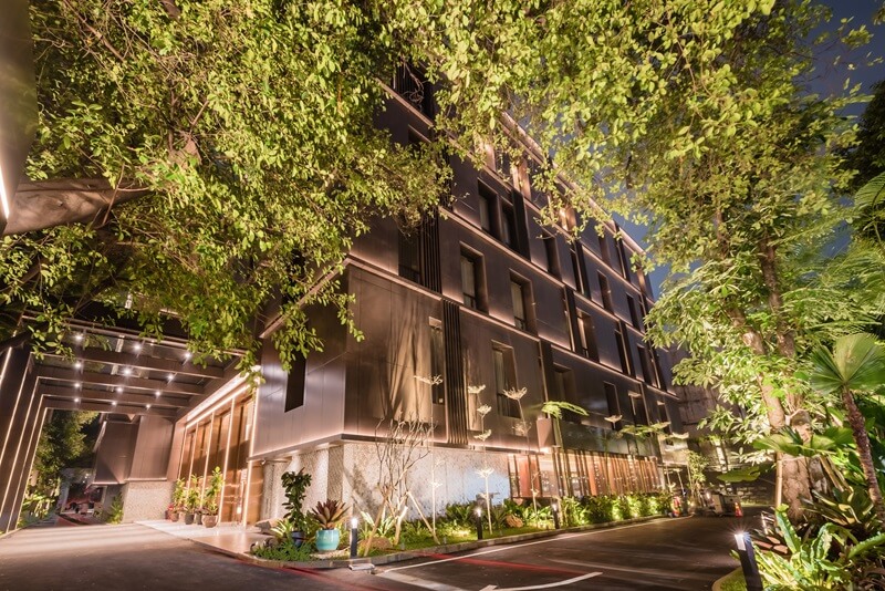 Facade of the Ashley Hotel Group building