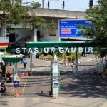 Exterior view of Gambir Train Station