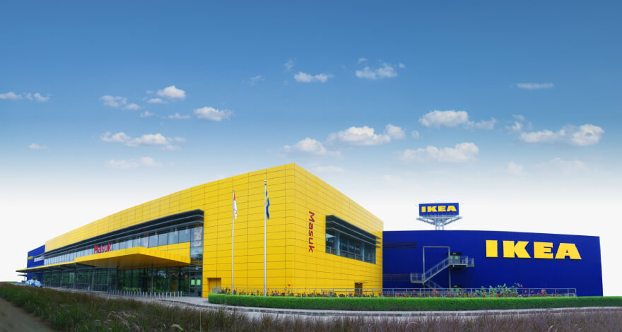 Exterior of the Ikea Alam Sutera building