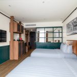 Modern hotel room interior, room19