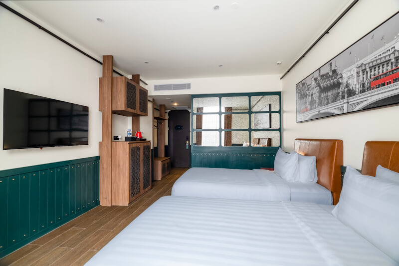 Modern hotel room interior, room19