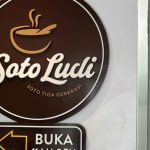 A bowl of soto from Soto Ludi Restaurant