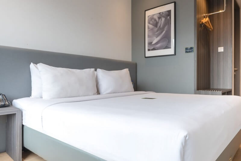A modern Superior Double hotel room