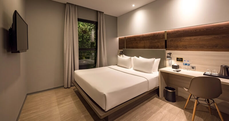 Superior Double hotel room with modern decor