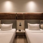 Superior Twin hotel room with two single beds