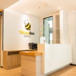 Yellow Bee Tanah Abang reception counter
