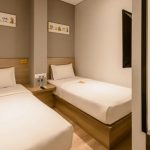 The YBTA Superior Twin room with two beds