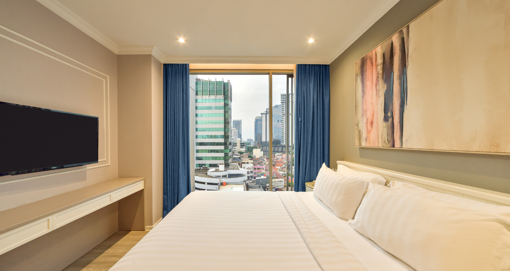 Deluxe Queen room at Ashley Sabang hotel