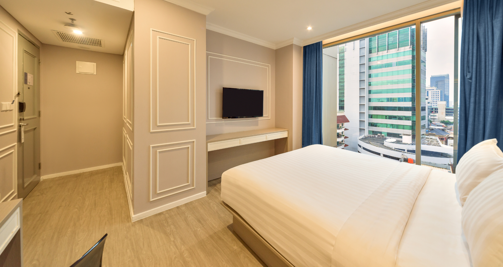 Room amenities at Ashley Hotel Group