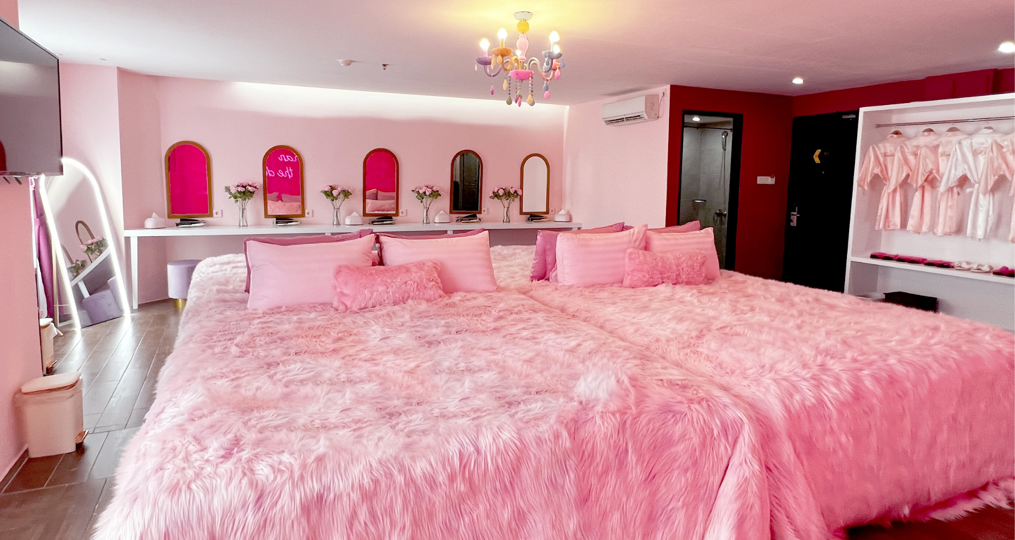 Modern hotel room at Ashley Hotel Group