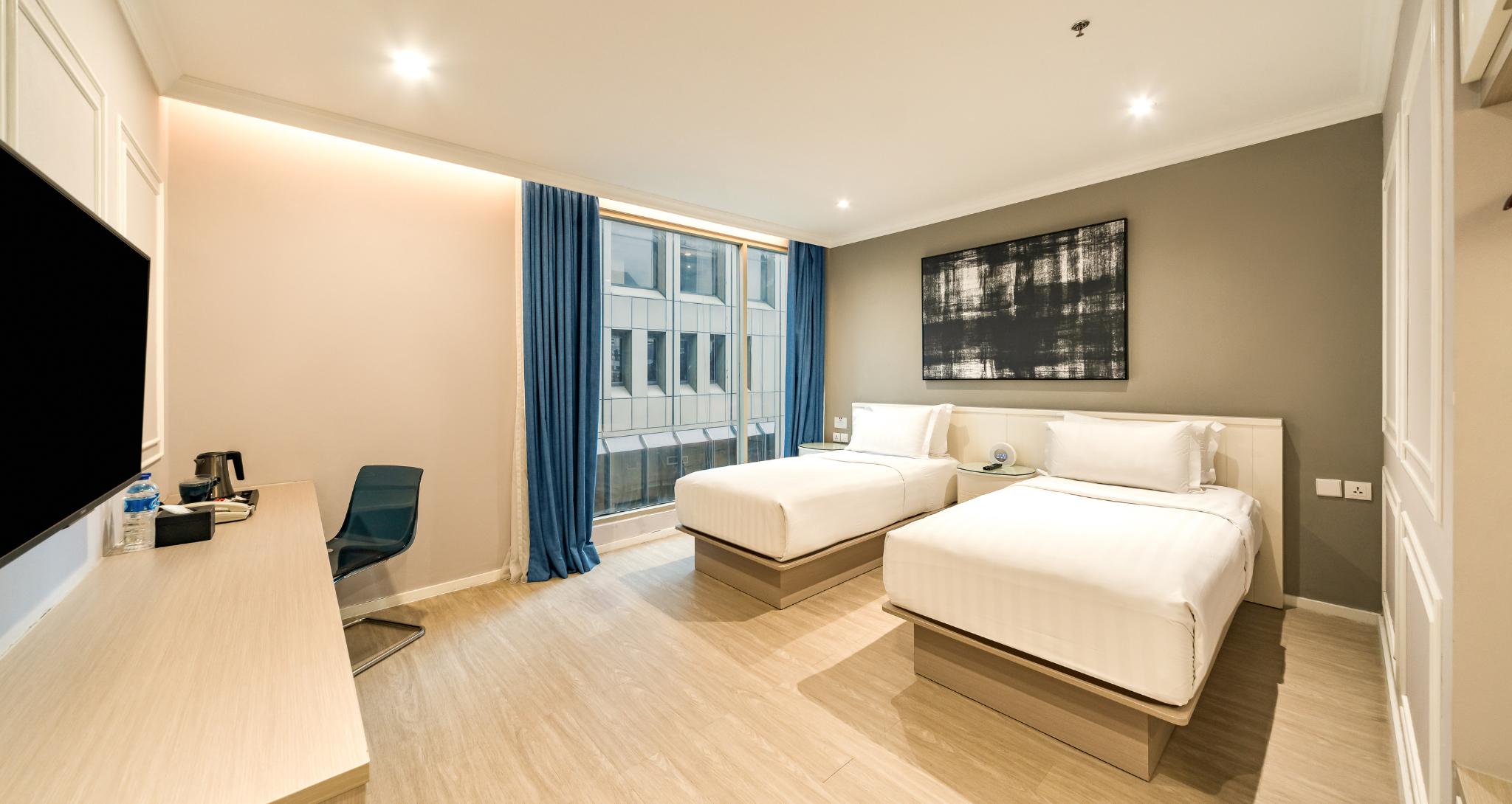 Deluxe Twin room at Ashley Sabang hotel