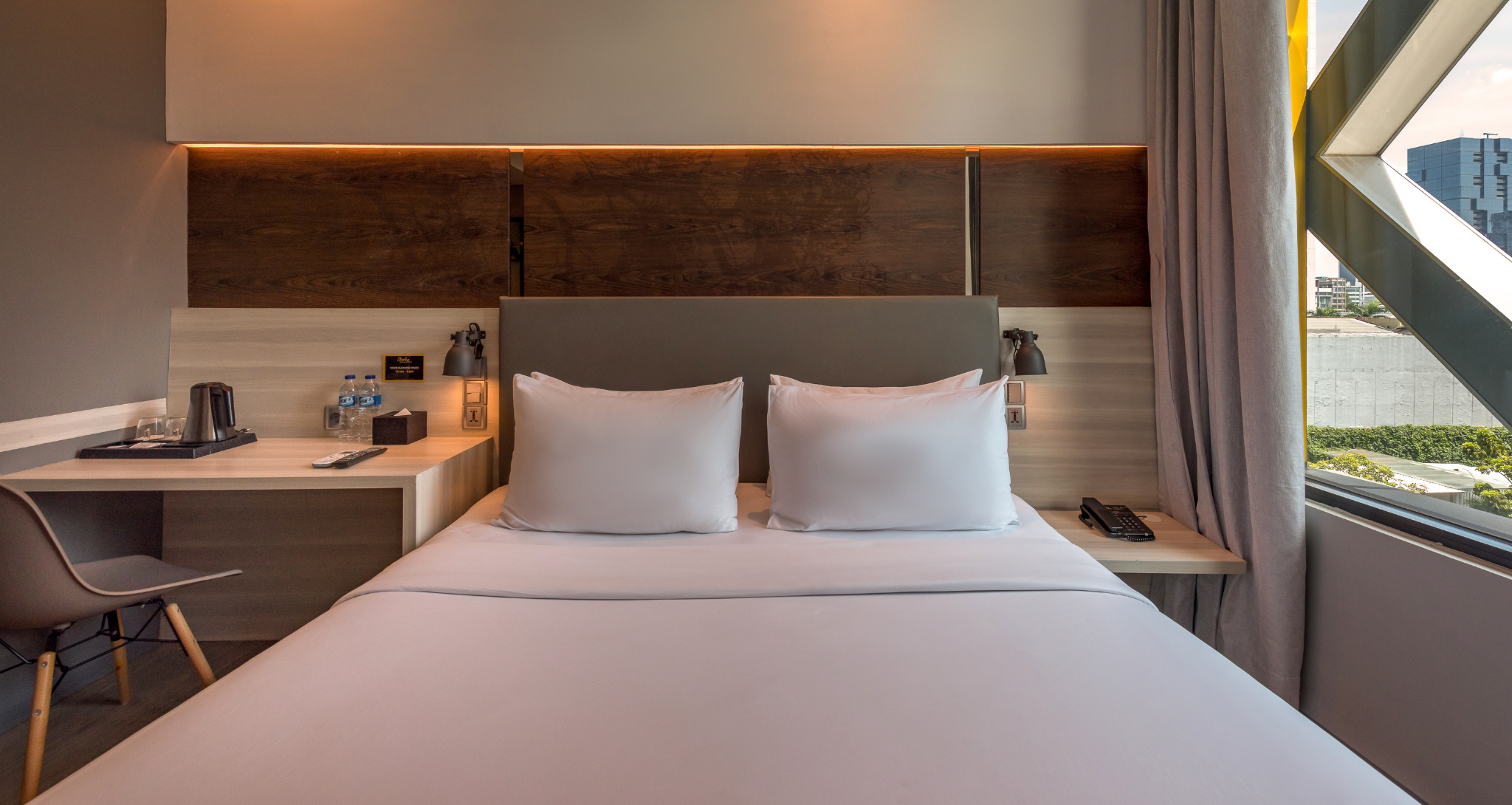 Ashley Hotel Group Executive Queen room with city view