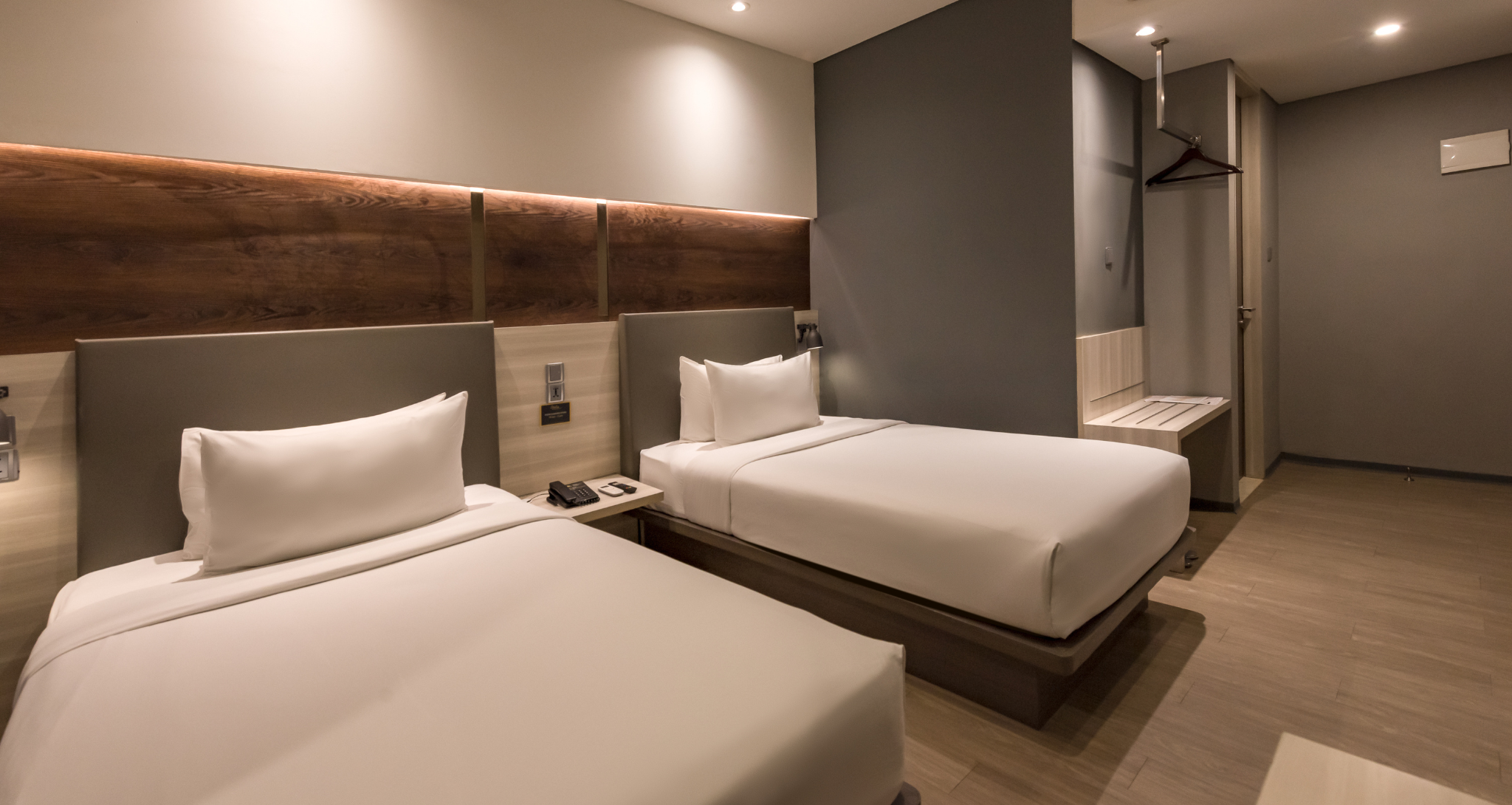 Superior twin room at Ashley Hotel Group